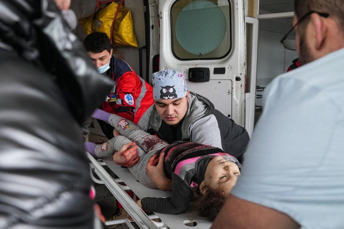 Killed children in Ukraine by russians